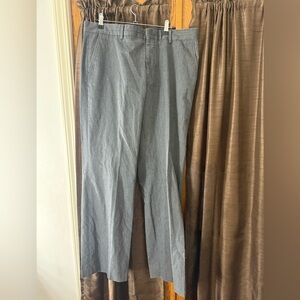Express Men’s Slim Fit Dress Pants 36x34 Charcoal Gray Work Office Slacks